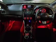ＷＲＸ　ＳＴＩ　ＶＡＢ　フットランプ・ドアノブＬＥＤ取付