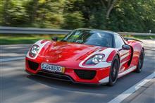 ★マーク・ウエーバーのポルシェ918スパイダーが納車。珍しいレッド