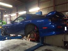 ☆　札幌のクルーズ FD3S 5型 アッパーアームピロ打替え　☆　