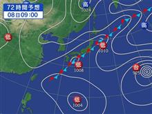 秋雨前線が停滞する理由・・・。