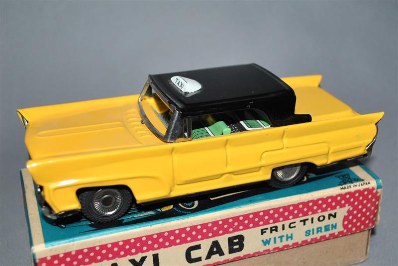 三陽工業 ブリキ製 1960年型リンカーン タクシーキャブ 」覆面えるの