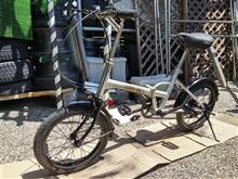 折りたたみ自転車のパンク修理