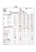 ホイールアライメント　矯正完了