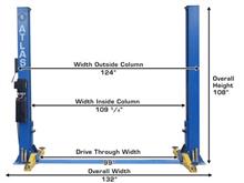 width of garage 