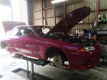 ☆　札幌のクルーズ メラピンBNR32ゼロヨンからサーキットに！　☆　