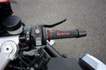 R1200S 磨り減ったグリップラバー交換