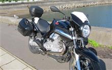 掴み切れない不思議なヤツ（MOTOGUZZI1200SPORT)