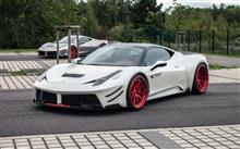 ★続々登場のオーバーフェンダー。今回はフェラーリ458イタリア＋Priorデザイン