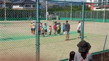 子供のテニスレッスン