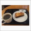 スタバ、ココア、アップルパイ、やっぱりコーヒー