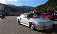めいほうスキー場駐車場ドリフト練習会・AW11