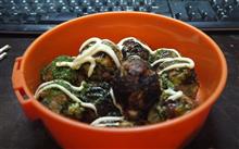 今日は一人たこ焼き＾＾；