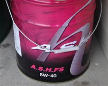 ハスラー　A.S.H.エンジンオイル交換２回目。