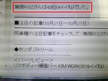 みんカラ定期便届いてた