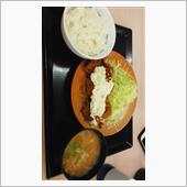 まぐろカツ定食