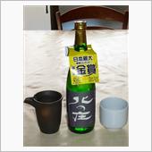 今夜の一献（北の庄　純米酒）