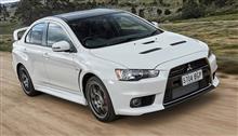 Mitsubishi Lancer Evolution Final Edition AU spec : Australia ・・・・ Mitsubishi Lancer Evolution Final Edition AU spec : Australia ・・・・