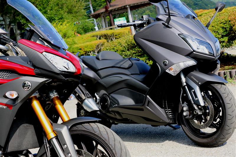 YAMAHAのバイクに乗りました（MT-09 TRACER ABS&TMAX530 ABS