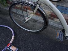 パンクでタイヤ交換