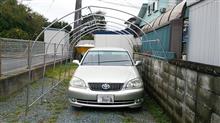 パイプ車庫　組み立て中