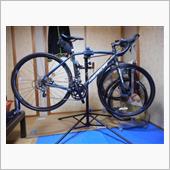 自転車部屋の整頓