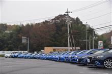 青い車でいっぱいの第6回インパクトブルーツーリングin栃木に参加した