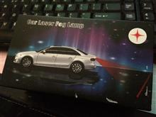 レーザーフォグを付けてみた。の巻