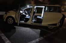 調光機能付きトヨタシエンタ専用ルームランプを取り付けました