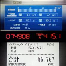 アコード燃費報告12/3