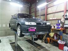 ☆　札幌のクルーズ パルサーGTi-R 車高調セッティングチュー！　☆　