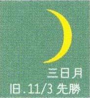 月暦　１２月１３日（日）