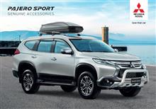 16 MY Mitsubishi Pajero Sport Genuine Accessories ： Australia ・・・・
