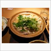 ぽかぽか生姜鍋定食  (￣▽ ...