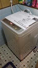 洗濯機購入しました。