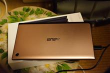 新機ｷﾀ――(ﾟ∀ﾟ)――!!　（ASUS MeMO Pad7 LTE)