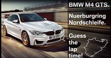 BMW M4 GTS lap time @ Nordschleife