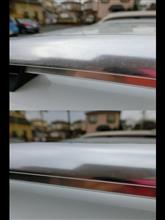 メッキモール掃除