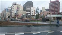 大回りをして実家の大阪へ