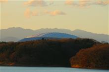 多摩湖夕景（12月29日）