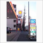 ガソリンスタンド正月価格