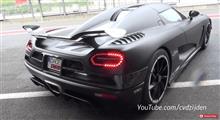 ケーニグセグ・アゲーラXがスパを走る動画。内装のショットも