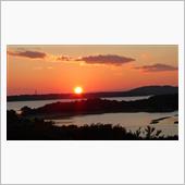 夕陽を