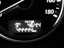 44,444km！