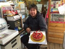 ☆　札幌のクルーズ GNRさんからステキなケーキ！　☆　