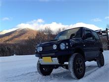 雪道デビューしました