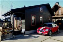 洗車の後はWoody Cafe