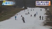 暖冬。