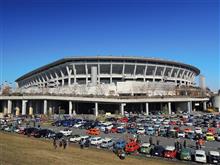 日産スタジアムでMINI