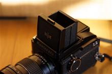 MAMIYA M645のウエストレベルファインダー