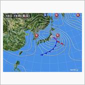 大荒れの日本列島